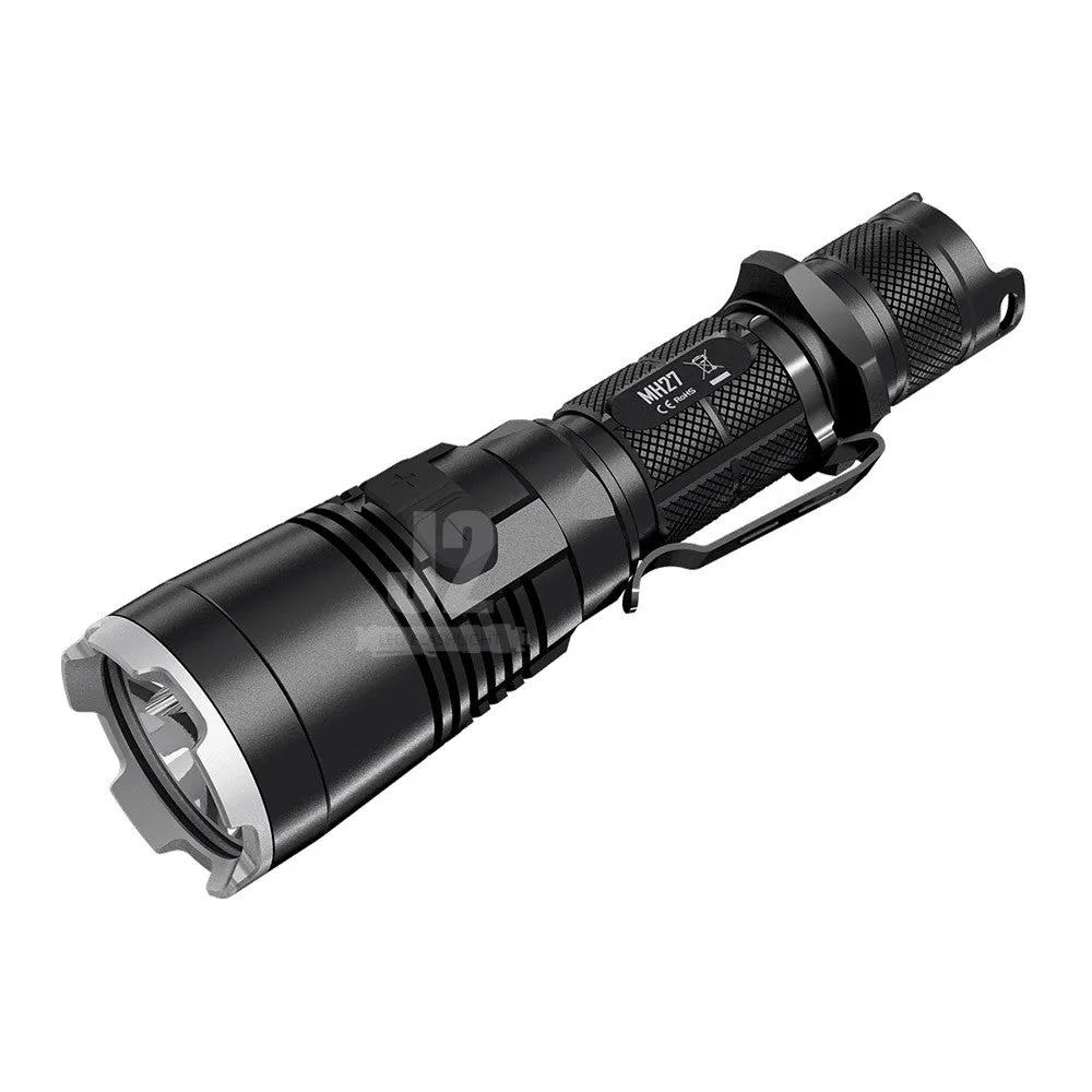 Nitecore MH27 RGB LED USB Flashlight XP-L HI Cree LED With Nitecore NL1823 18650 Lithium Battery