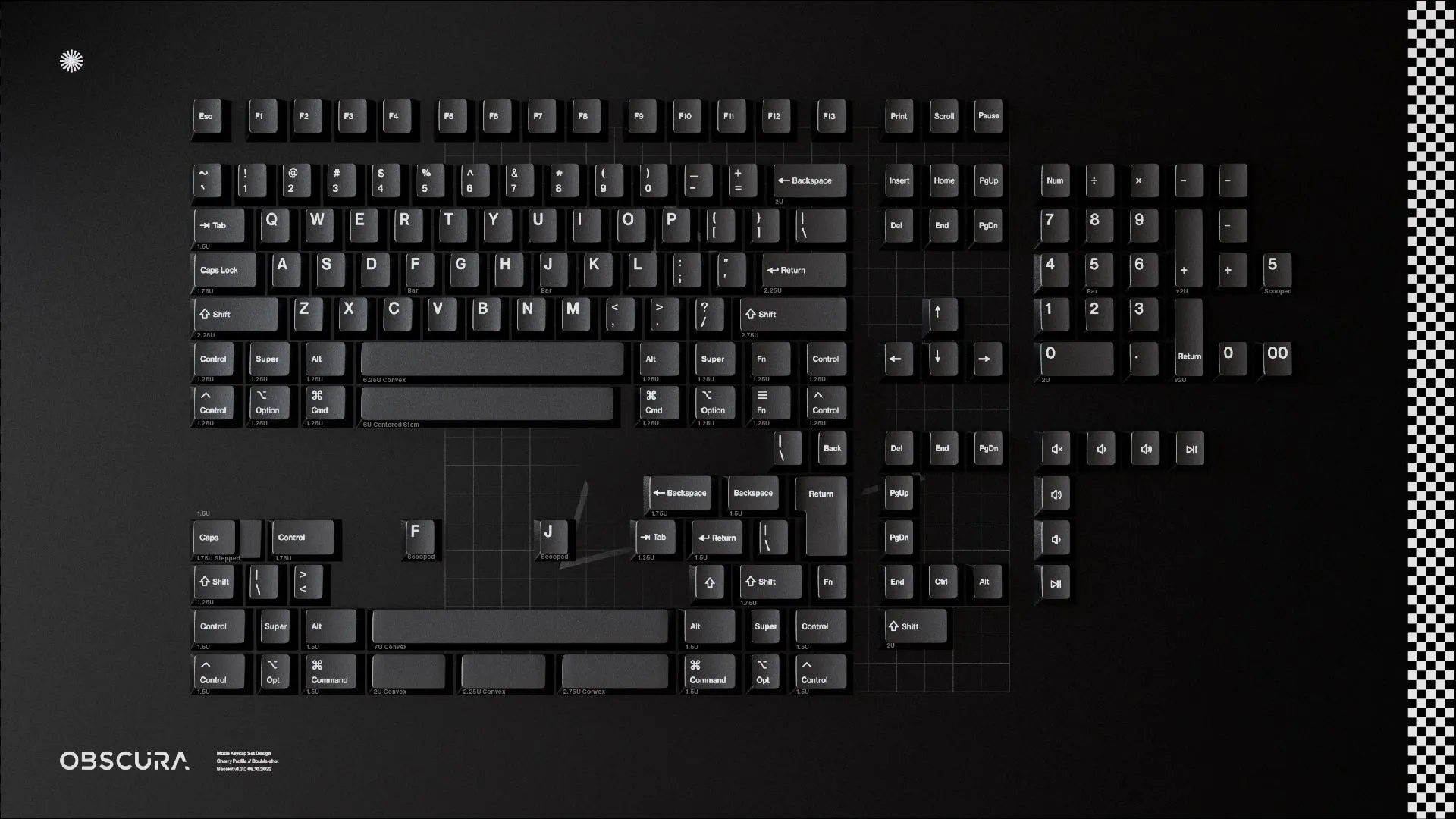 Obscura Keycaps