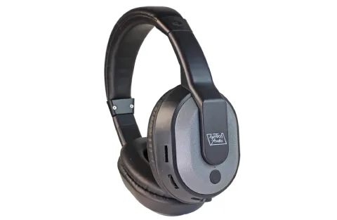 On-Ear Wireless Headphones with Bluetooth, FM Radio, and Micro SD Slot