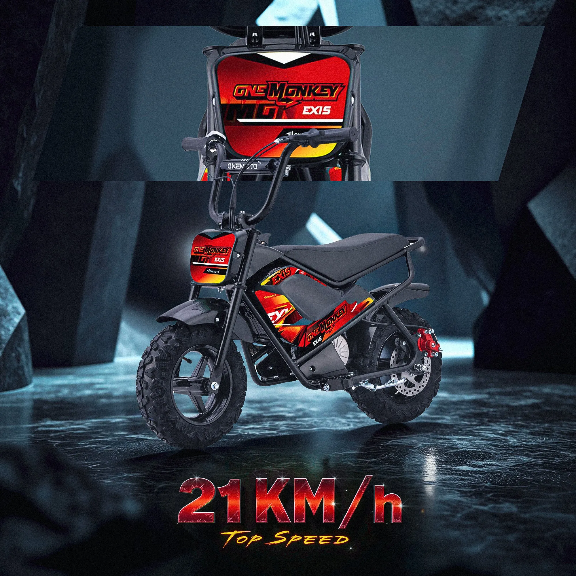 OneMonkey™ | EX1S | 250W | 24V | Electric Monkey Motorbike