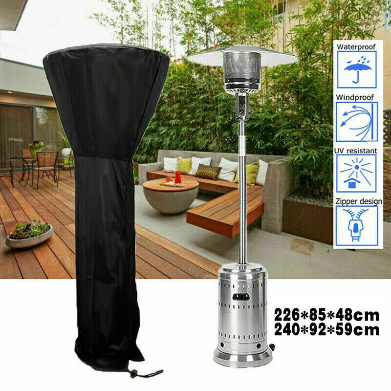 Outdoor Garden Waterproof Gas Patio Heater Protective Cover