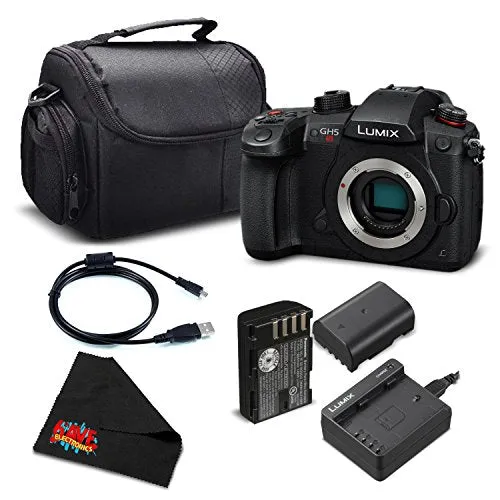 Panasonic Lumix DC-GH5S Mirrorless Micro Four Thirds Digital Camera DC-GH5S - Bronze Level Bundle- International Version