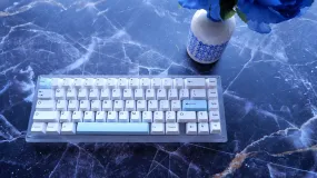 PBT Geekark Black on White, Pastel Accents