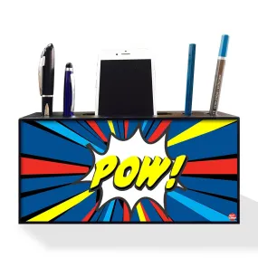 Pen Mobile Stand Holder Desk Organizer - Comic POW