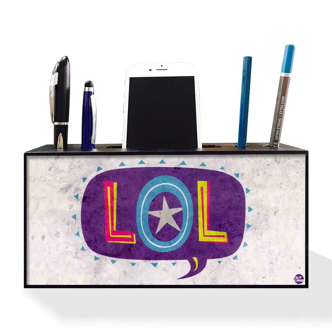 Pen Mobile Stand Holder Desk Organizer - LOL