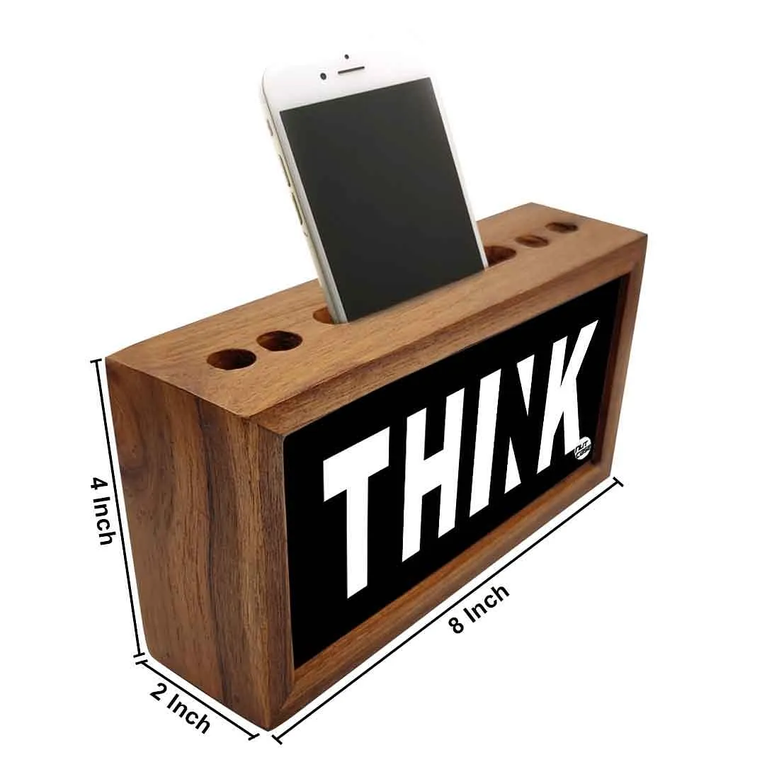 Pen Mobile Stand Holder Desk Organizer - Think