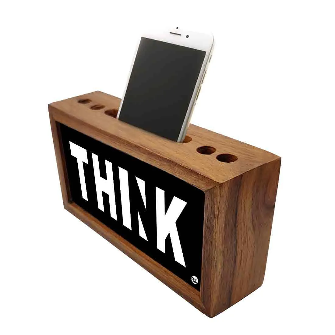 Pen Mobile Stand Holder Desk Organizer - Think