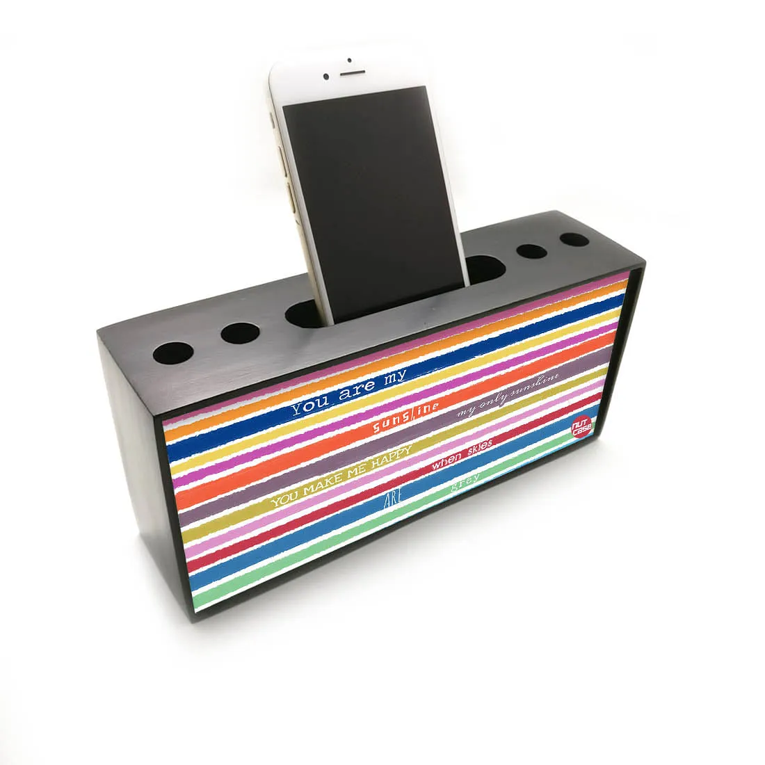 Pen Mobile Stand Holder Desk Organizer - You Are My Snushine