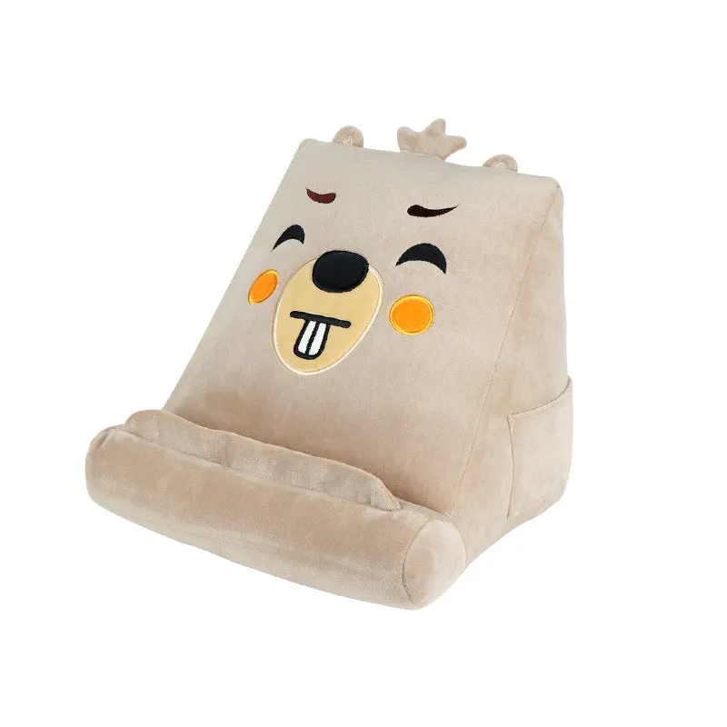 Plush Play Pillow Cuddly Reader Children iPad Tablet Stand