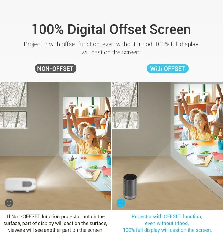 Pocket Cinema Portable Smart Projector