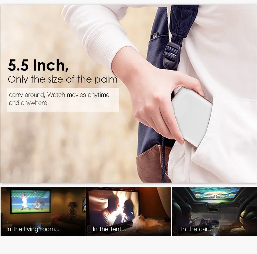 Pocket Cinema Portable Smart Projector