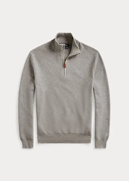 Polo Ralph Lauren Cotton Half-Zip Jumper