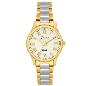 Premium Golden Analog Watch - For Women JW1201