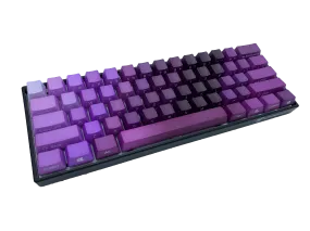 Purple Fade Keycap Set - Alpherior Keycaps