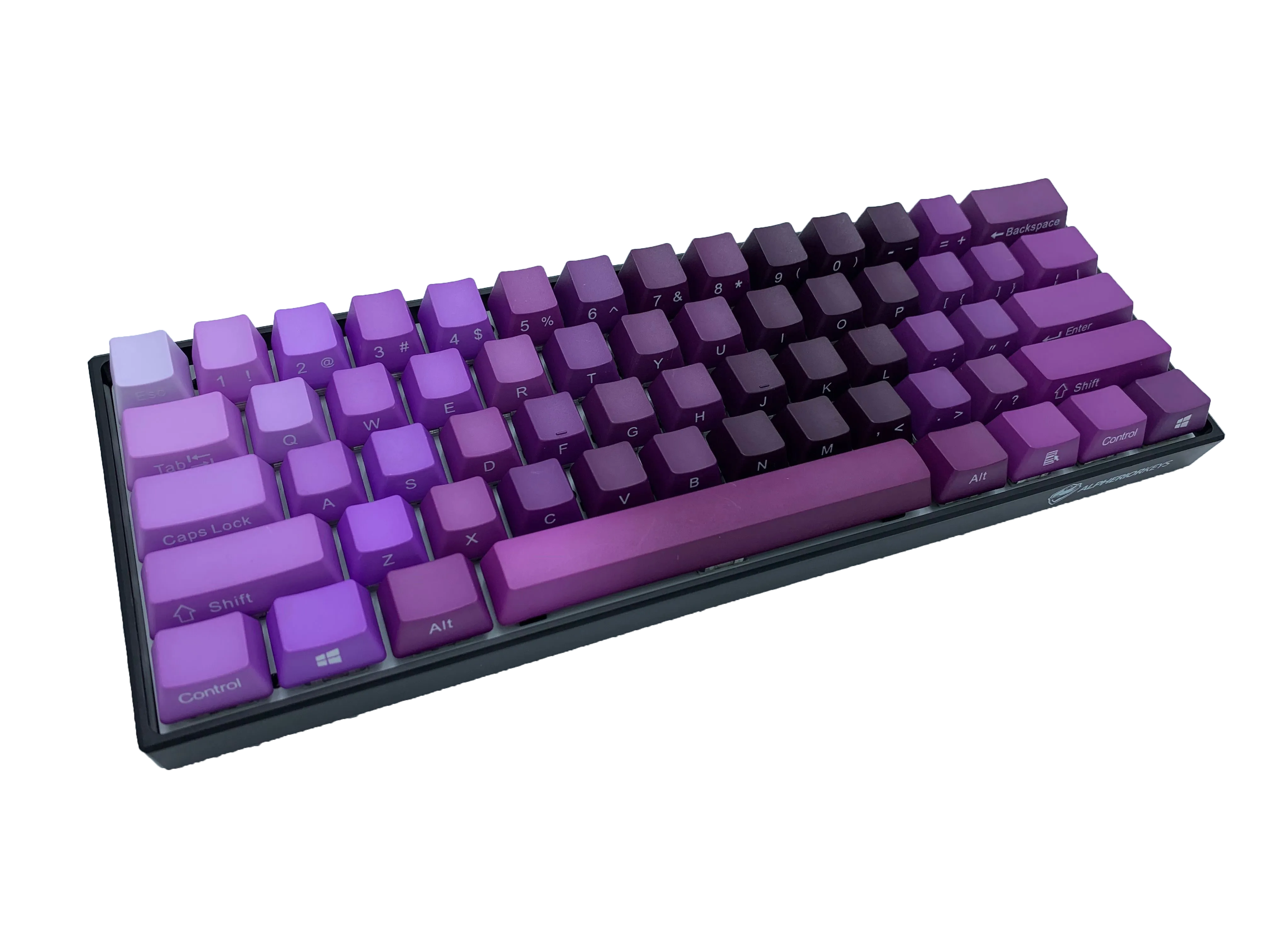 Purple Fade Keycap Set - Alpherior Keycaps