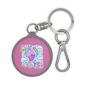 "Hell World" Keyring