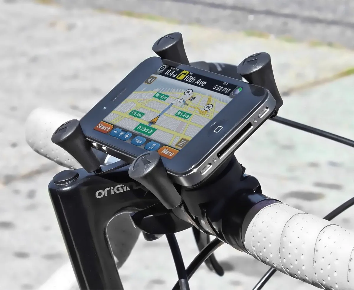 RAM EZ-ON/OFF Bicycle Mount with Universal X-Grip Phone Holder