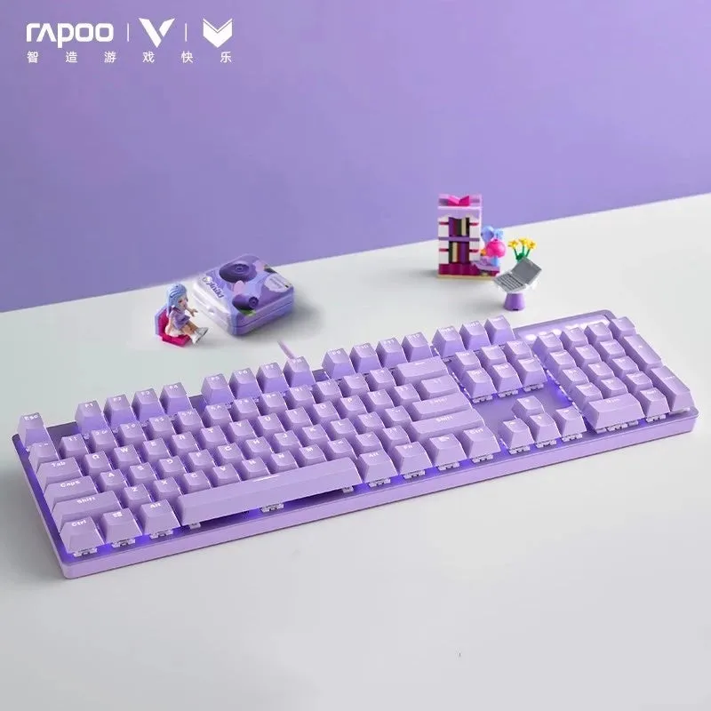 Rapoo V500PRO Wired Single Mode LED Mechanical  Keyboard