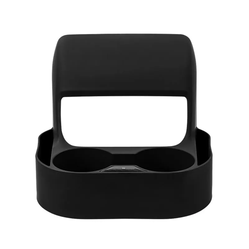 Rear Air Vent Cup Holder Storage Box For Tesla Model 3/Y