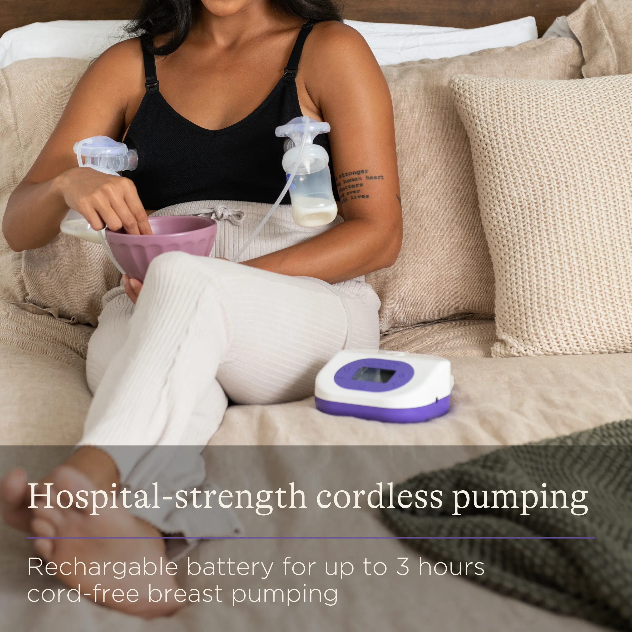 Rechargeable Double Electric Breast Pump