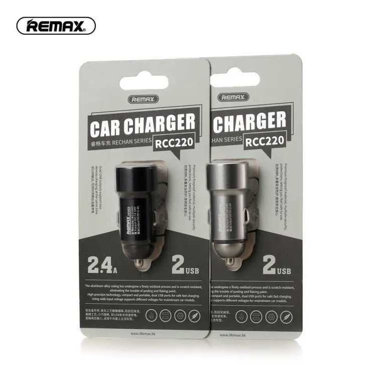 Remax Rechan Series 2.4A Car Charger RCC220