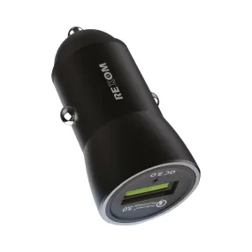 REXOM QC 3.0 USB Car Charger Micro Cable, Black