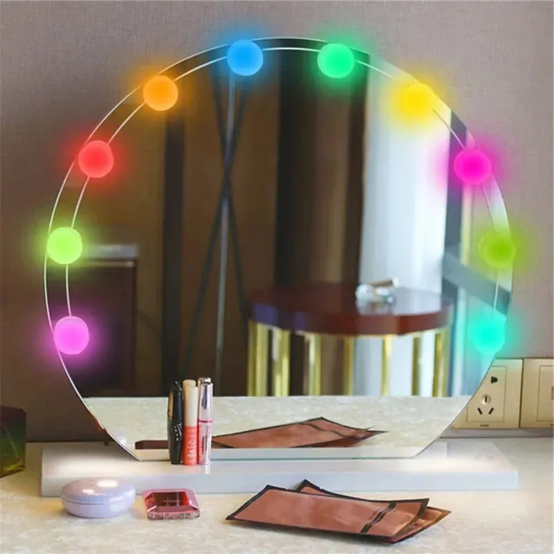 RGB Makeup Vanity USB Adjustable Mirror Light