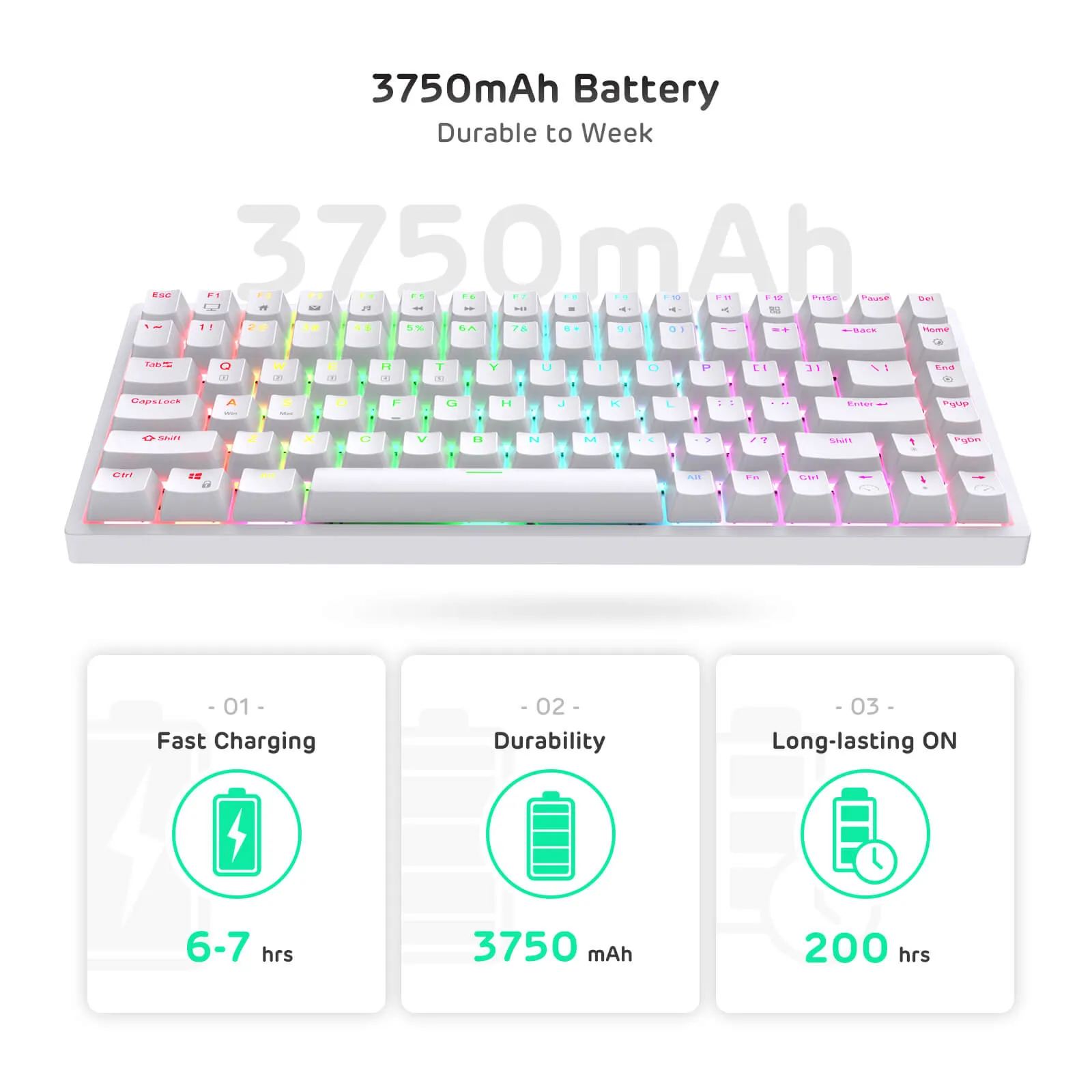 RK84 75% Wireless Mechanical Keyboard