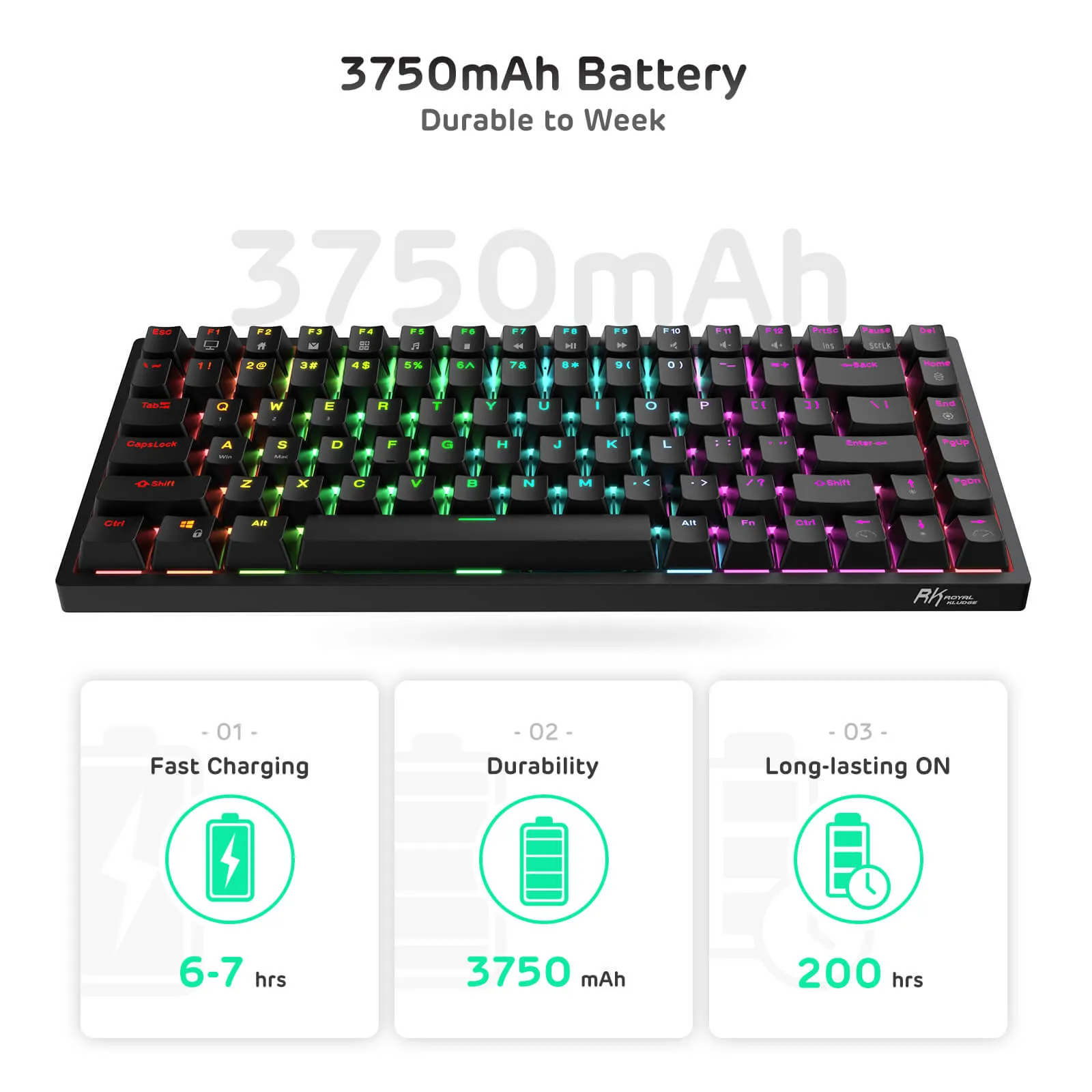 RK84 75% Wireless Mechanical Keyboard