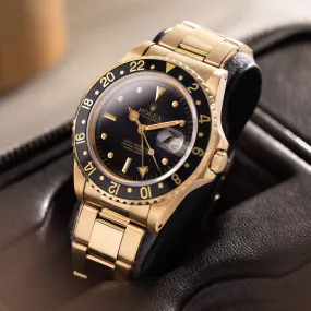 Rolex GMT-Master Black Nipple Dial Ref 16758