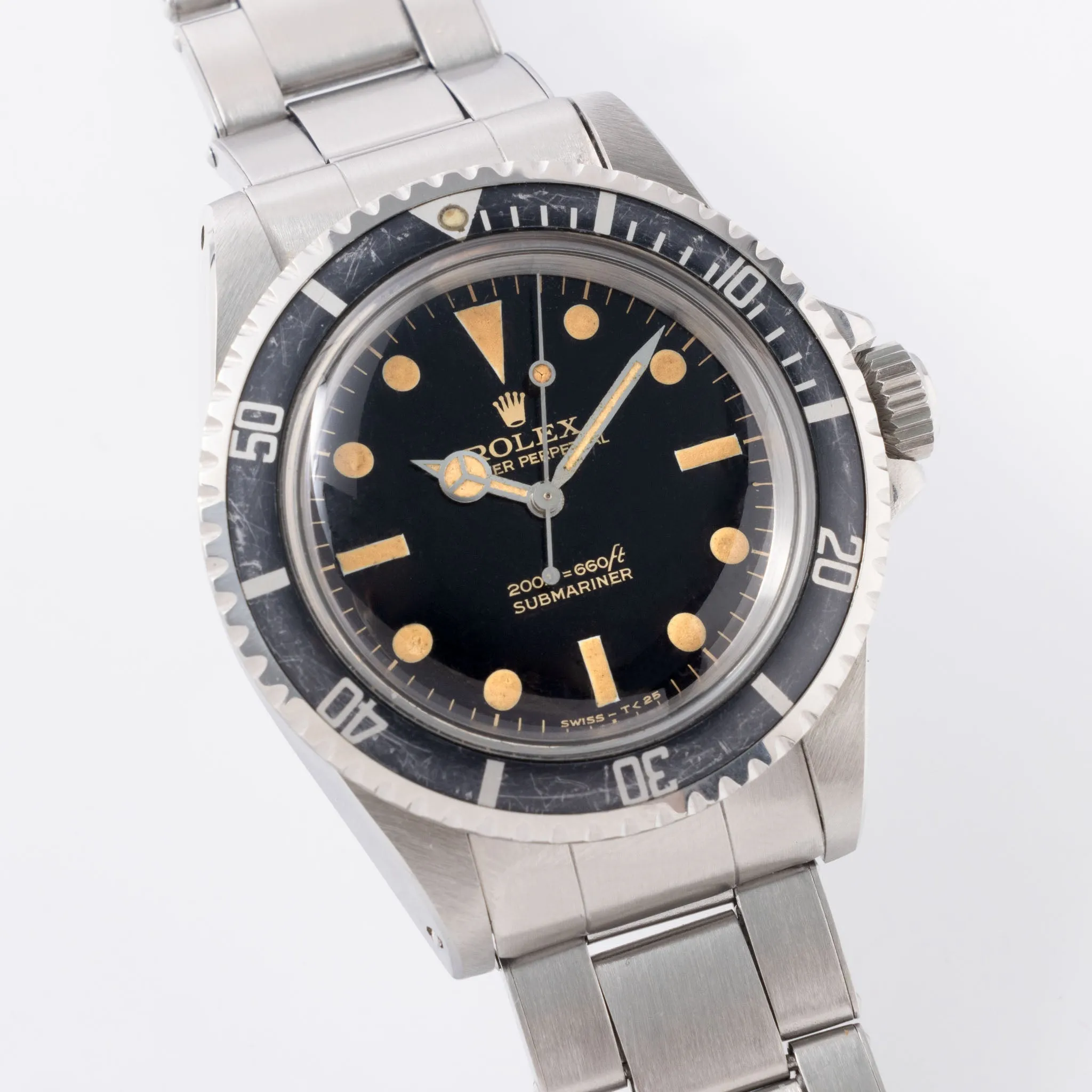 Rolex Submariner 5513 Gilt Dial "Bart Simpson"