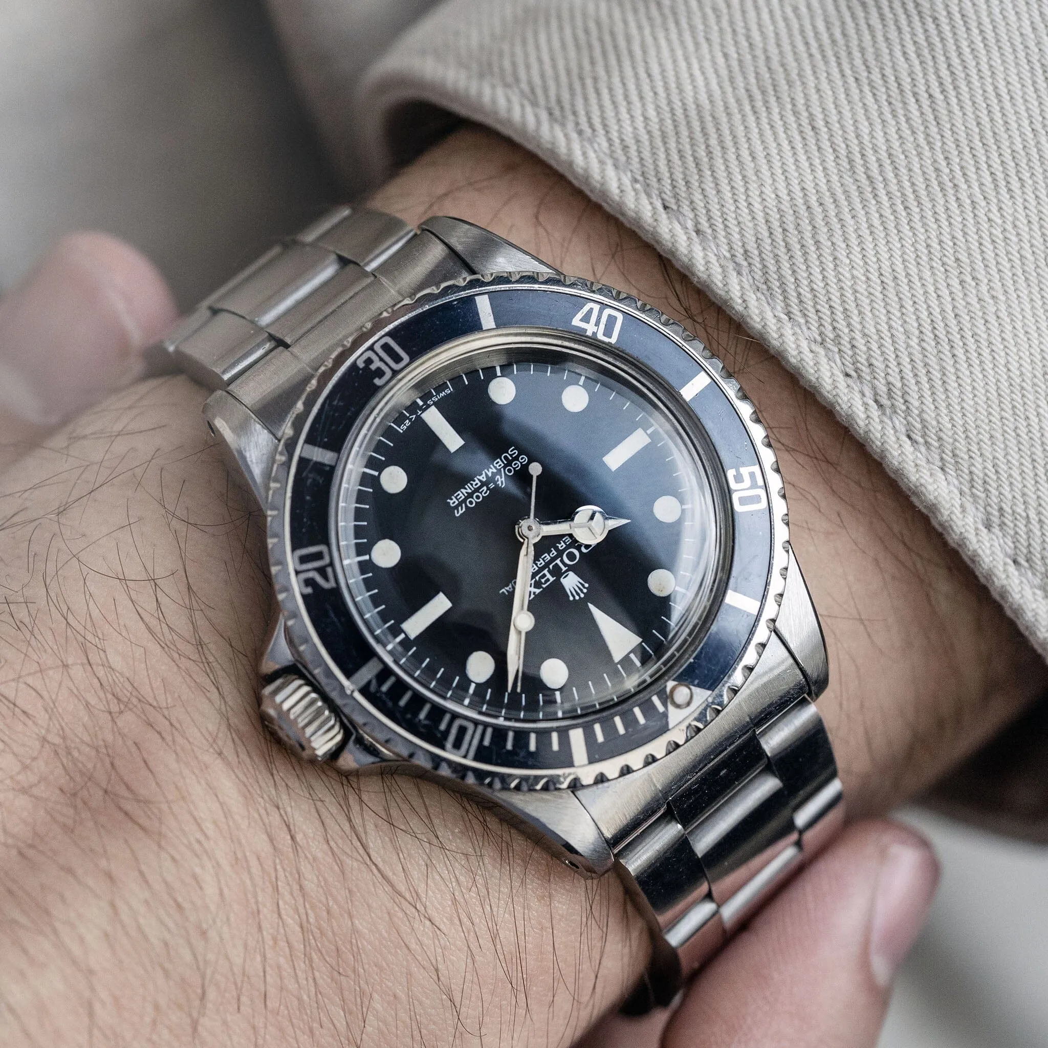 Rolex Submariner 5513 Pre-Comex dial