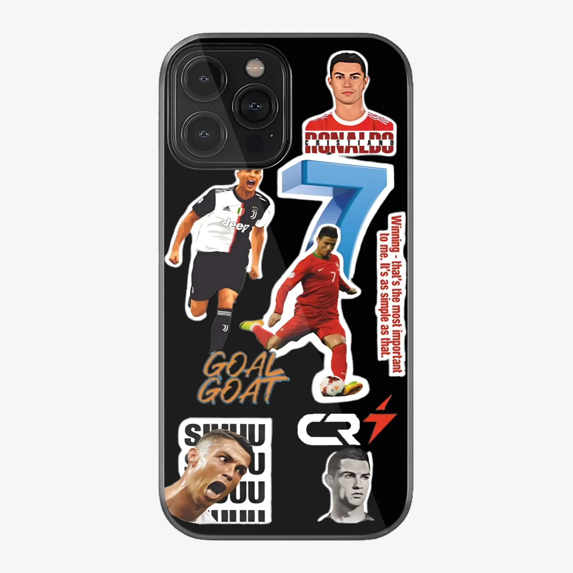 Ronaldo Sticker Case