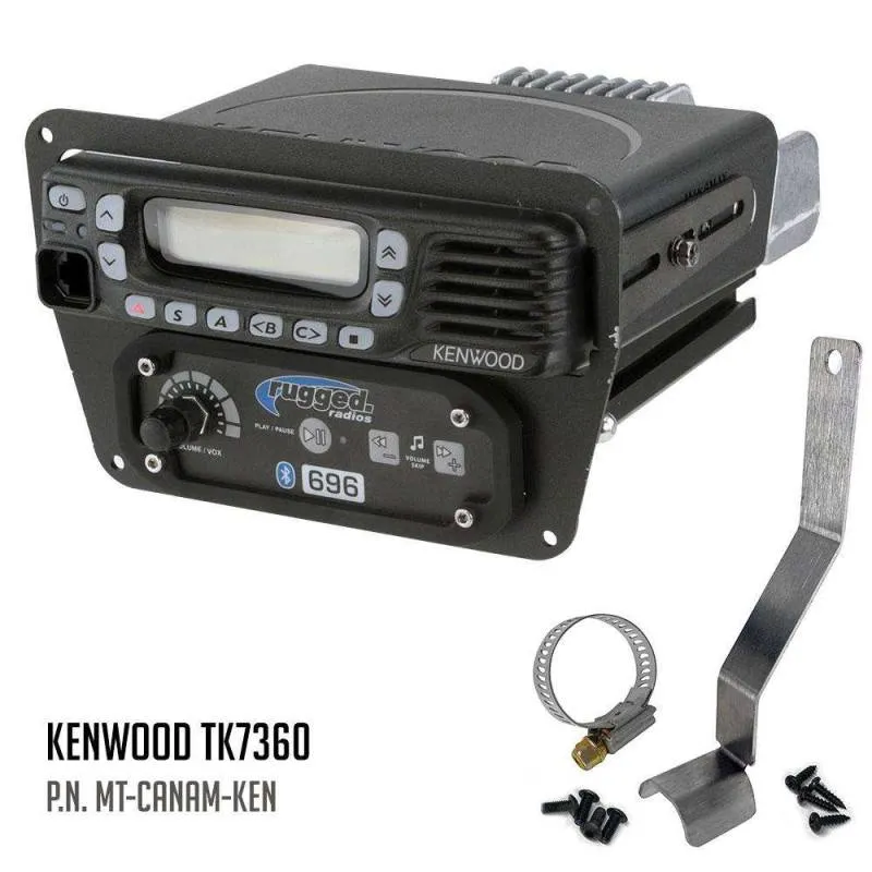 Rugged Radios Can-Am Commander Intercom and Radio Mount - Icom F5021