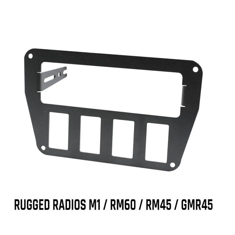 Rugged Radios Multi-Mount  Insert or Standalone Mount for Rugged Radios M1 - GMR45 - RM60 - RM45 - Rocker Switches