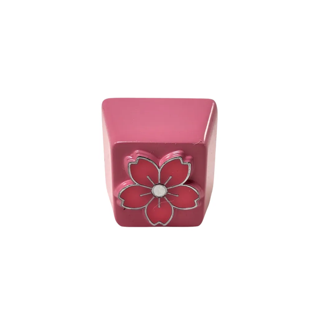 Sakura Flower Metal Keycap