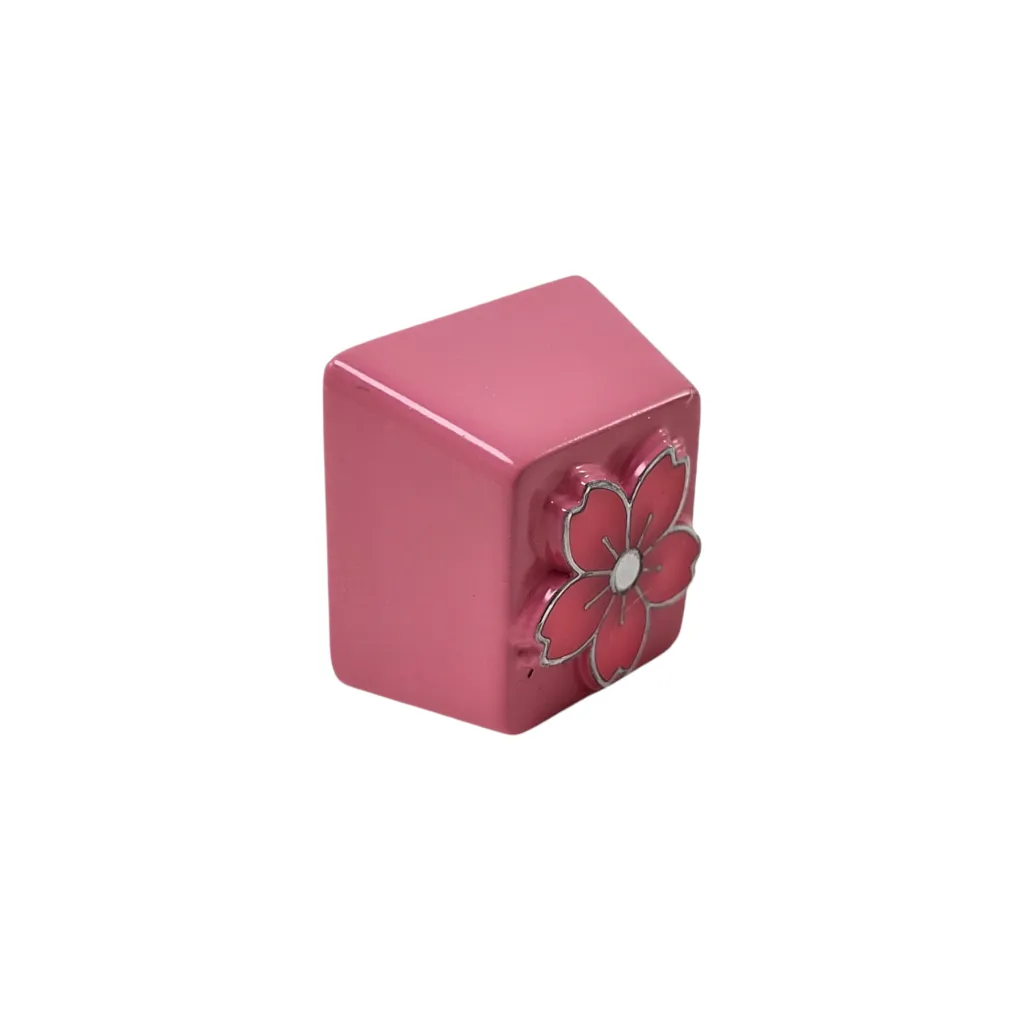 Sakura Flower Metal Keycap