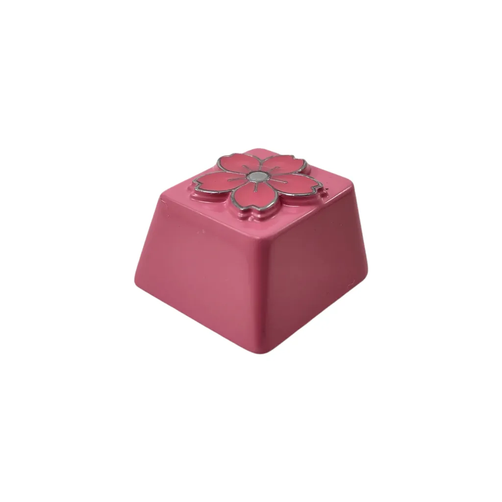 Sakura Flower Metal Keycap