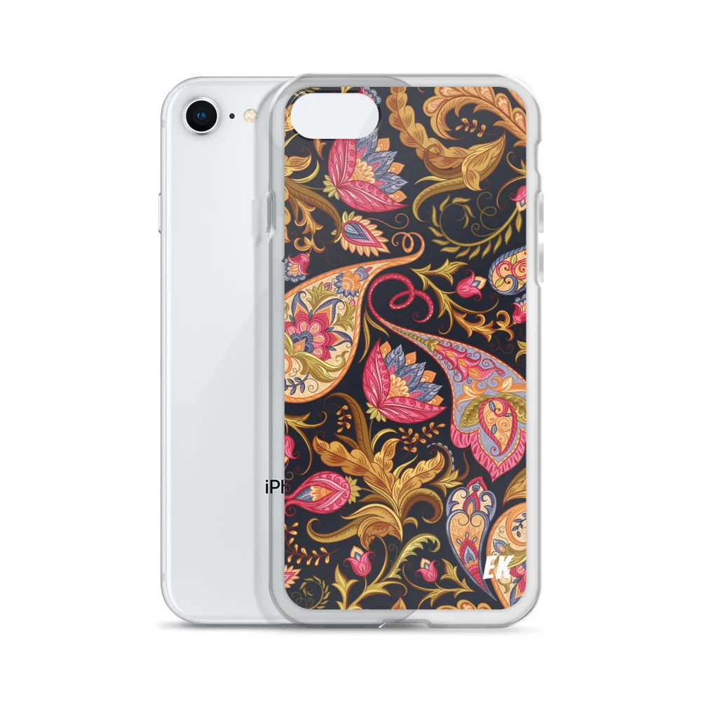 Seamless Paisley Pattern iPhone Case