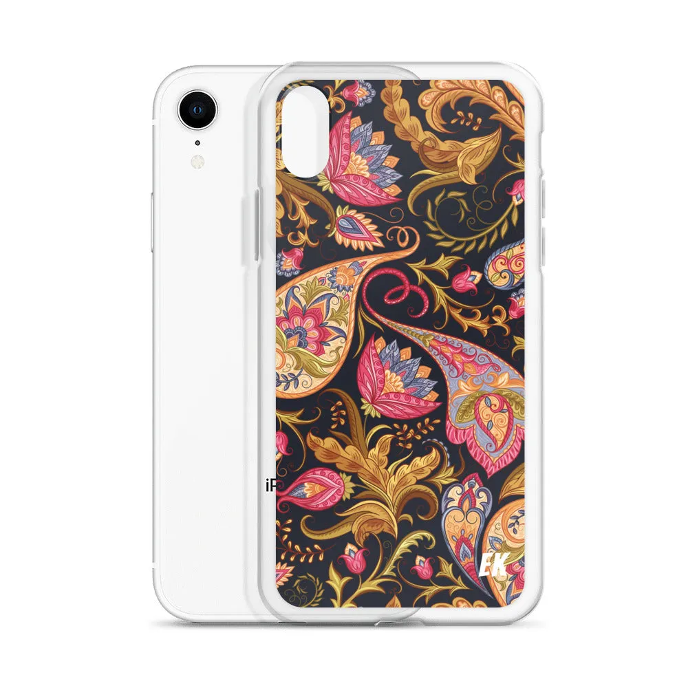 Seamless Paisley Pattern iPhone Case