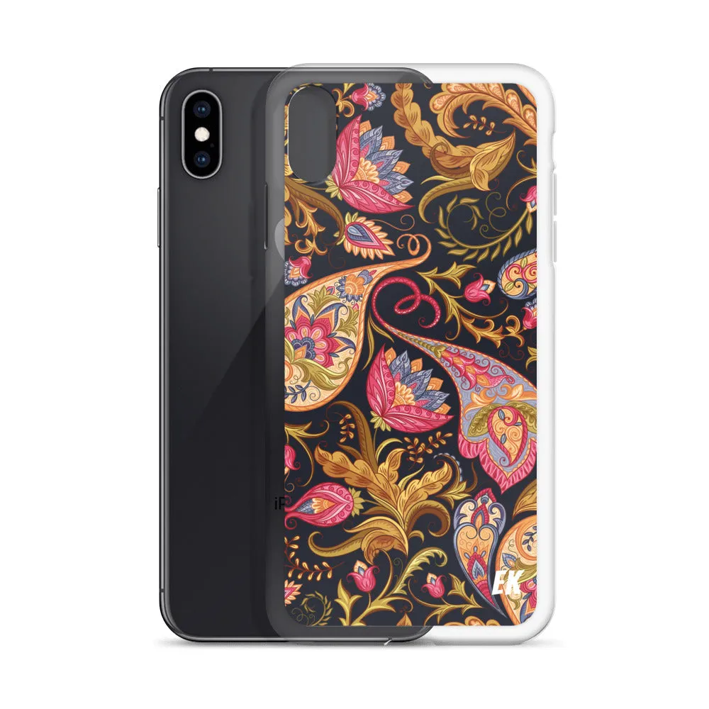 Seamless Paisley Pattern iPhone Case