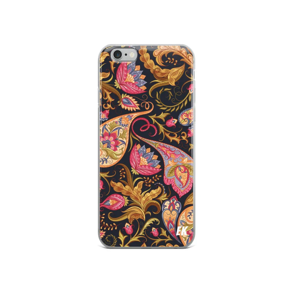 Seamless Paisley Pattern iPhone Case