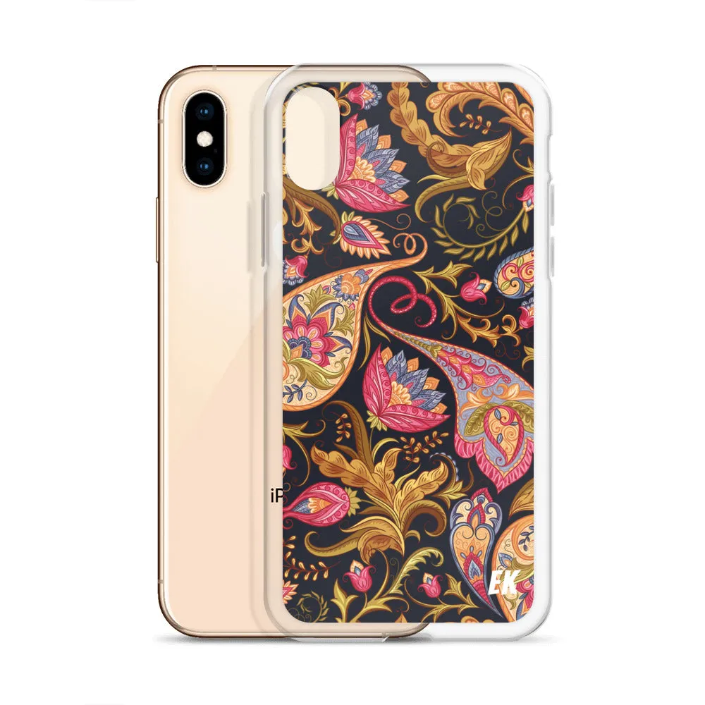 Seamless Paisley Pattern iPhone Case