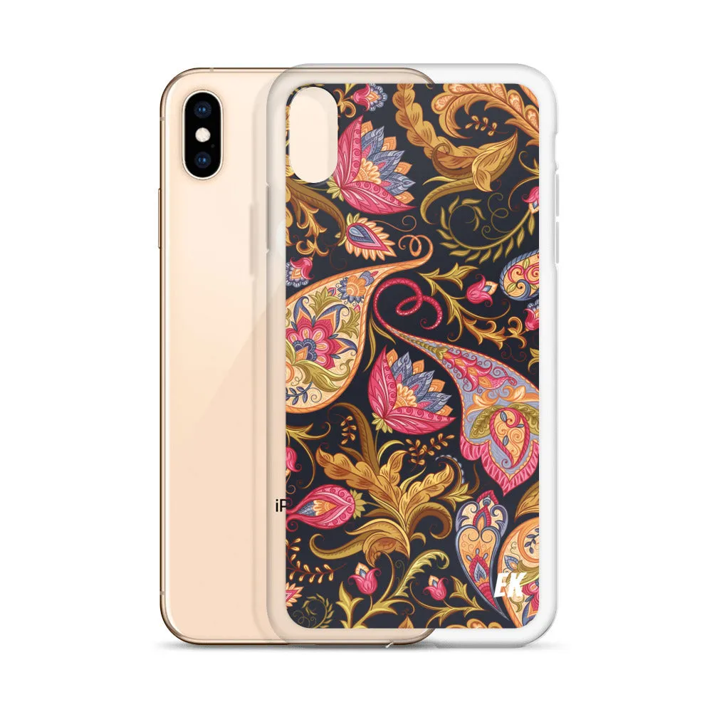 Seamless Paisley Pattern iPhone Case