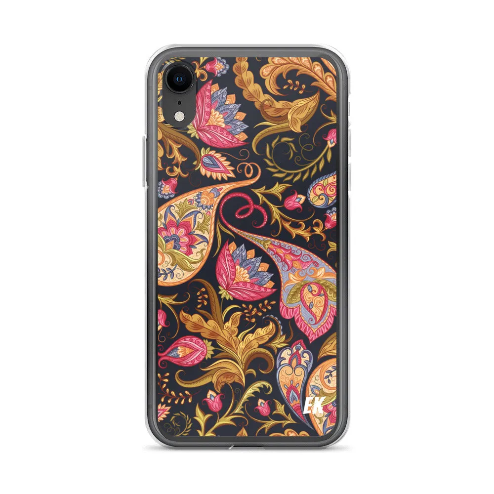 Seamless Paisley Pattern iPhone Case