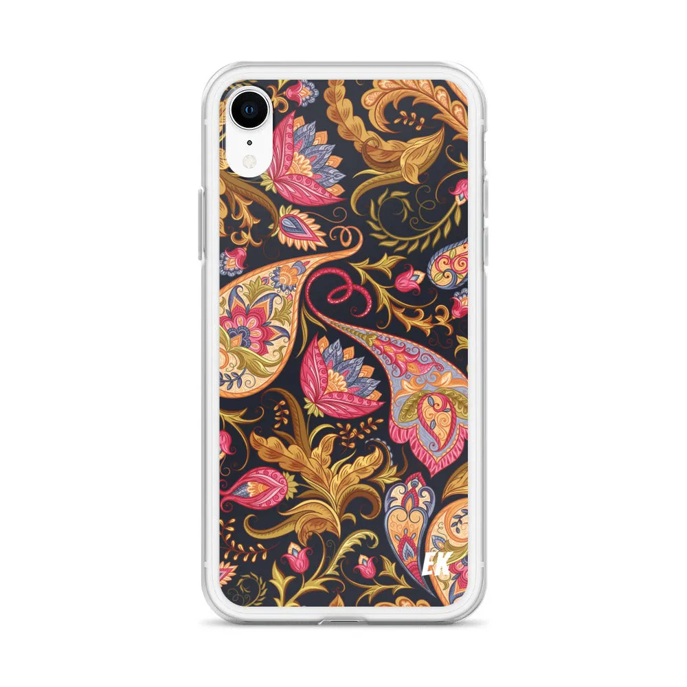 Seamless Paisley Pattern iPhone Case