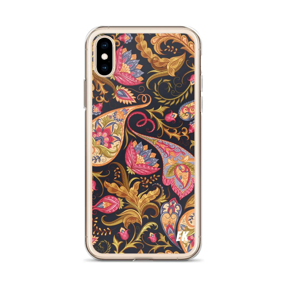 Seamless Paisley Pattern iPhone Case