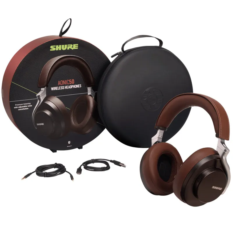 Shure AONIC 50 Wireless Noise Cancelling Headphones