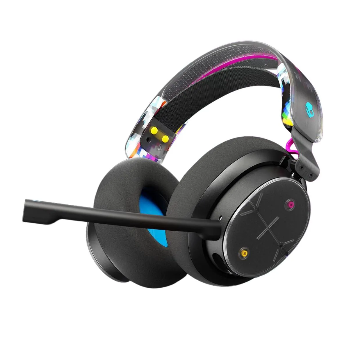 Skullcandy PLYR Wireless Gaming Over-Ear Multi-Platform Stereo Headset with Smart Mic, Supreme Sound, Bluetooth 5.0, & Advanced Audio Controls Headphones (Black)