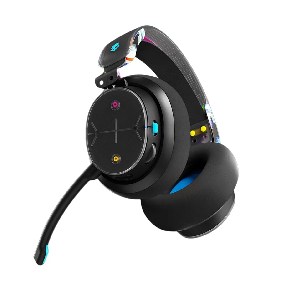 Skullcandy PLYR Wireless Gaming Over-Ear Multi-Platform Stereo Headset with Smart Mic, Supreme Sound, Bluetooth 5.0, & Advanced Audio Controls Headphones (Black)